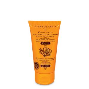 Crema Solare con Estratto di Papavero SPF 50+