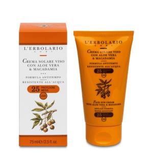 Crema Solare Viso con Aloe & Macadamia SPF 25