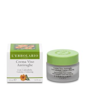 Crema Viso Antirughe con Calendula, Carota e Ginseng