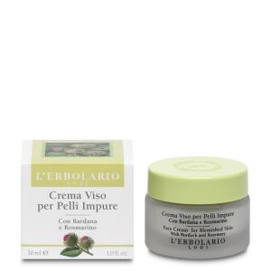 Crema Viso per Pelli Impure con Bardana e Rosmarino