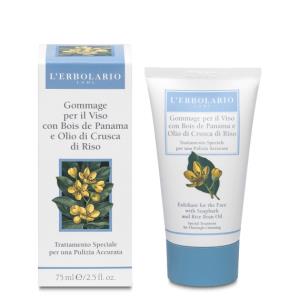 Gommage per il Viso con Bois de Panama e Olio di Crusca di Riso