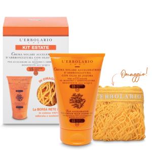 Kit Estate Crema Solare Acceleratrice d Abbronzatura SPF 15