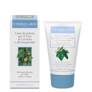Latte di pulizia per il Viso al Cetriolo e all Amamelide