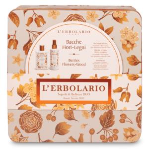 Bacche Fiori Legni DUO: Bagnoschiuma 250 ml e Crema Fluida per il Corpo 200 ml