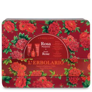 Rosa Purpurea TRIO: Profumo 50 ml, Bagnogel 250 ml e Crema 200 ml