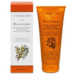 Soleombra Fluido Doposole Setificante per Viso & Corpo